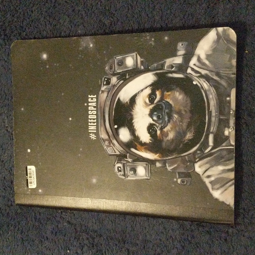 TOP FLIGHT COMPOSITION BOOK #INDEEDSPACE EARL THE SLOTH